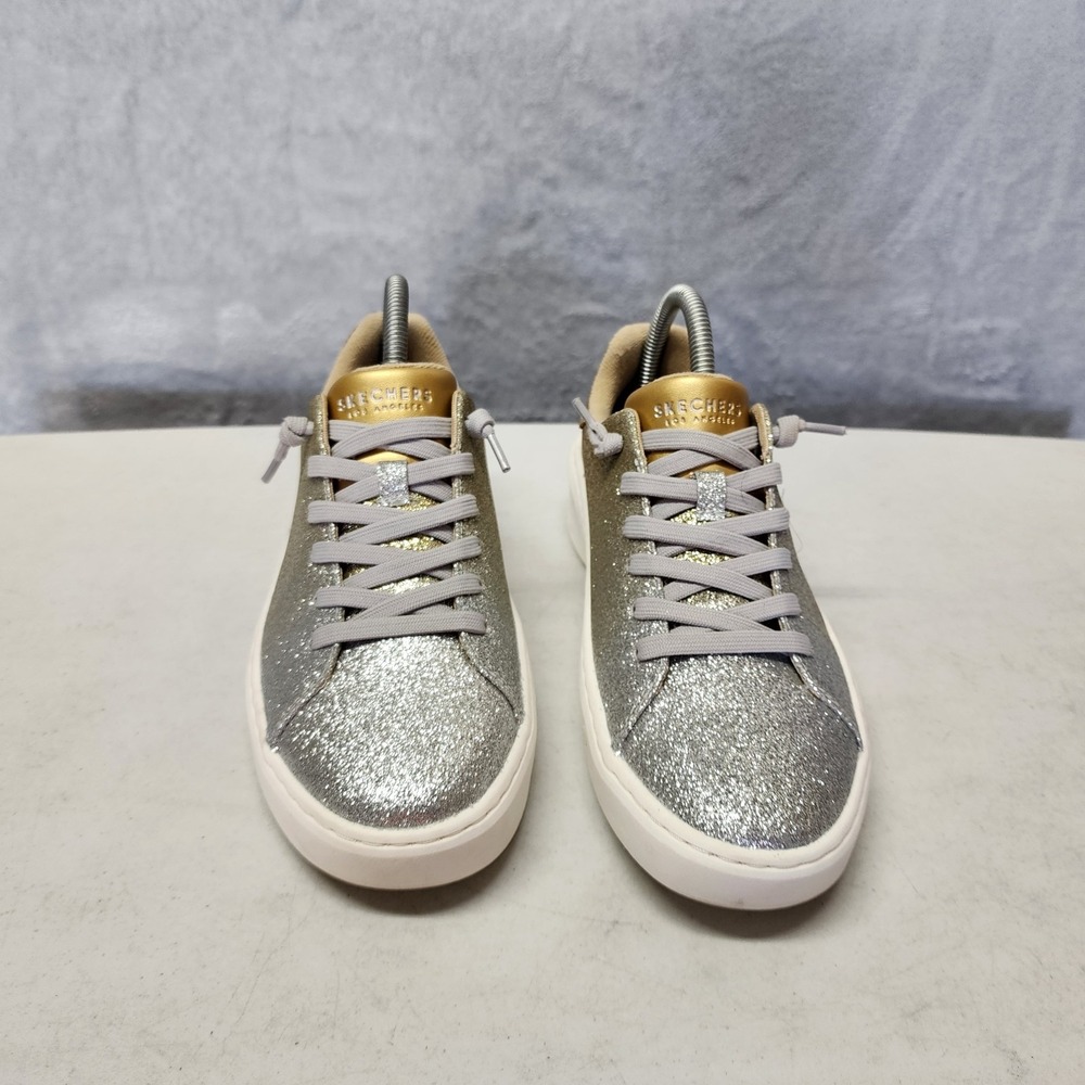 Skechers x Jane Shoes Womens 7.5 Sneakers Glitter… - image 5